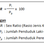 rumus sex ratio