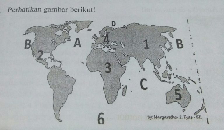 Letak Benua Dan Samudera - Donisaurus